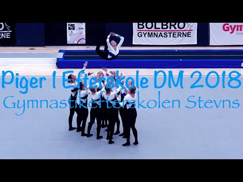 Gymnastikefterskolen Stevns Piger 1 Efterskole DM 2018