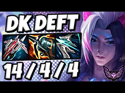 Aphelios vs Zeri ADC [ DK Deft ] Lol Korea Master Patch 13.15 ✅