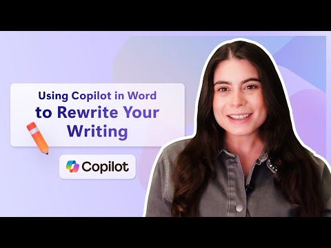 How to use Copilot to rewrite your drafts in Word