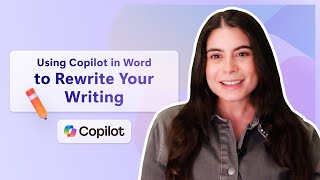 How to use Copilot to rewrite your drafts in Word