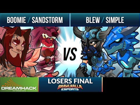 Sandstorm & Boomie vs Blew & simpLe - Losers Final - DreamHack Rotterdam 2v2