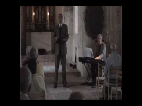 Glenn Bengtsson sings Tillägnan by Dominique in Näs 2009