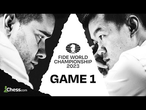FIDE World Championship | Ding Liren vs. Ian Nepomniachtchi | Game 1