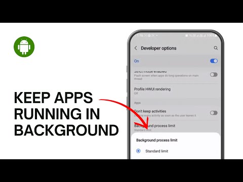 How to Keep Android Apps Running in the Background