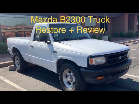 1997 Mazda B2300 Truck Review & Restore - Car Auction Purchase