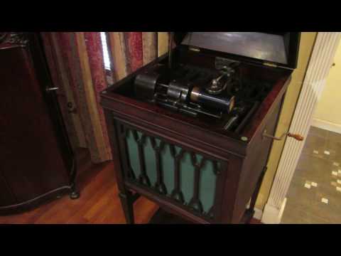 My Blue Ridge Mountain Home - Edison 5500 played on an all Original Rare Amberola III Phonograph