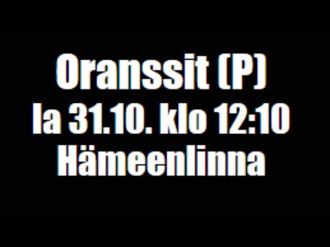 HCN Oranssit vs HPK Oranssi