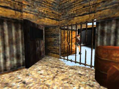 Tomb Raider 2: The Golden Mask - The Cold War (Level 1) [Walkthrough]