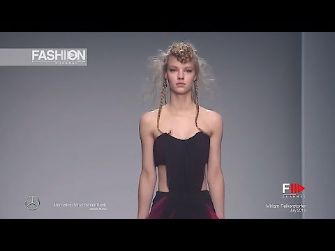 MIRIAM REIKERSTORFER Spring 2017 Amsterdam - Fashion Channel