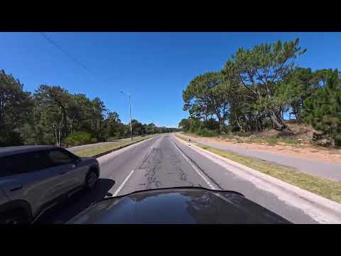Recorriendo en auto la Rambla de Ciudad de la Costa - Uruguay - Canelones en HD 4k