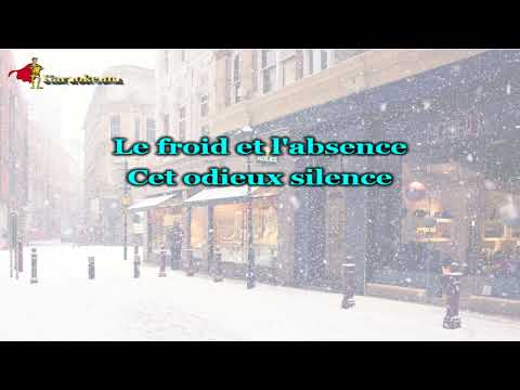 Salvatore Adamo - Tombe la neige  [Karaoke]