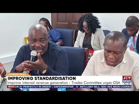 Improving standardisation: Improve internal revenue generation - Trades Committee urges GSA.