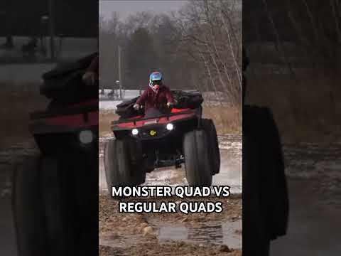 MONSTER QUAD VS REGULAR QUADS #automobile #thoughtiwasgonnastop #downtownnashville #youtubecreatoraw