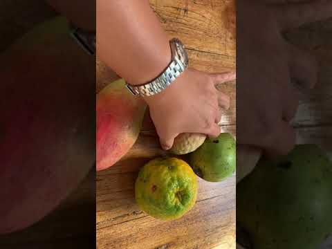 Tropical Fruits at La Digue, Seychelles