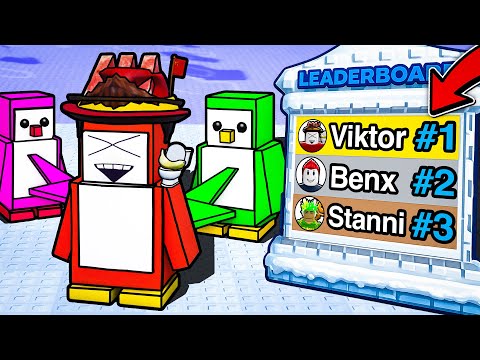 I'M #1 LEADERBOARD IN Roblox Knockout!!!