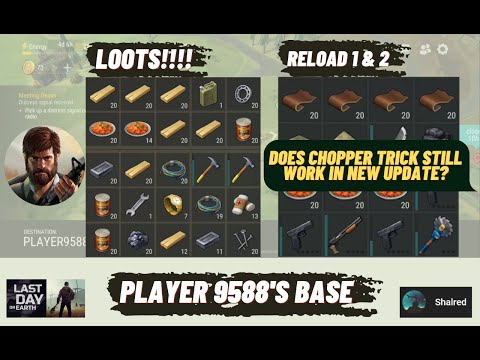 LDOE RAID PLAYER 9588'S BASE - Last Day On Earth: Survival