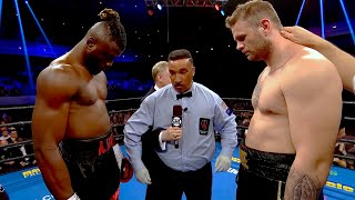 Efe Ajagba (Nigeria) vs Michael Wallisch (Germany) | KNOCKOUT, BOXING fight, HD, 60 fps
