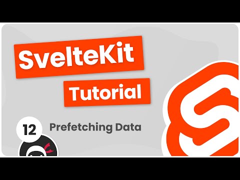 SvelteKit Crash Course Tutorial 12 Prefetching Data