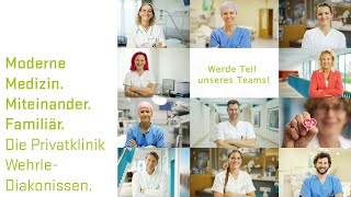 Die Privatklinik Wehrle-Diakonissen als Arbeitgeber: Lernen Sie uns kennen!