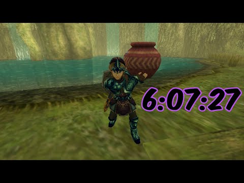 Twilight Princess 100% speedrun in 6:07:27 (world record)