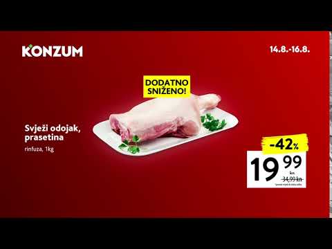 Svježa vikend ponuda 14.8.-16.8.