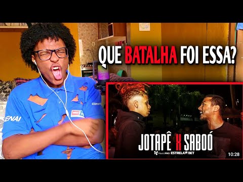 (Que BATALHA Espetacular! ☄️) JOTAPÊ X SABOÓ | React [SEMIFINAL | 319ª Batalha da Aldeia]