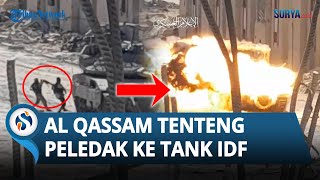 Aksi Nekat Al Qassam, Tak Takut Mati Tenteng Basoka Dekati Tank IDF, Tentara Israel Tewas Gosong