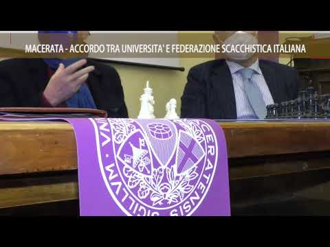 Tvrs_Accordo tra Unimc e la Federazione Scacchistica Italiana