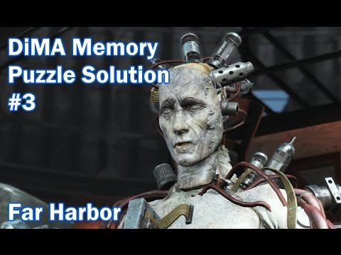 DiMA Memory Puzzle #3 - Fallout 4 Far Harbor DLC