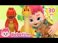 Best T-rex and dinosaur songs | Animal Songs | +more compilation | Bebefinn Nursery Rhymes for Kids