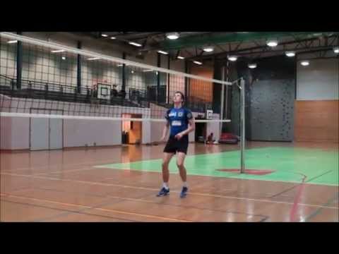 TVN Setter Basic footwork patterns 5 jump set L-R   Jonas Kvalen etablere grunnleggende teknikk