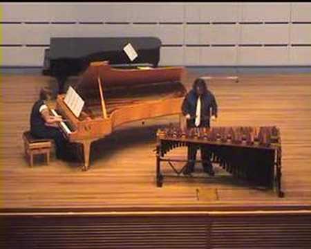 david pearson Tango Argentino. Marimba & Piano.