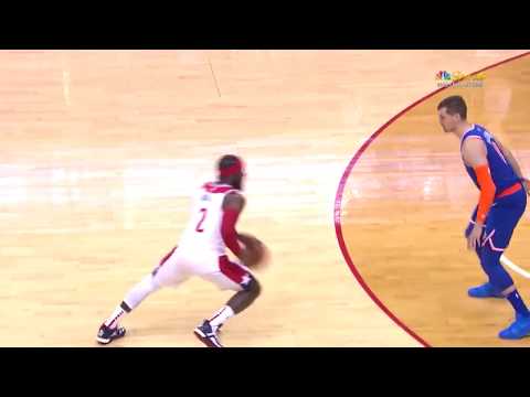 John Wall and-one vs Knicks | Knicks vs Wizards | Oct 1, 2018 | NBA Preseason