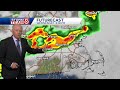 Video Risk Of Severe Downpours Thunderstorms Wednesday