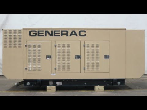 2005 Generac SG100 - 100 kW natural gas / propane generator 1/60/120/240V single phase - CSDG # 2820