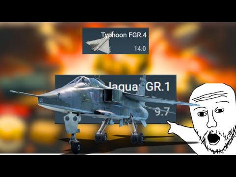 Jaguar GR.1 stock grind | UK tech tree for Typhoon FGR.4 #warthunder