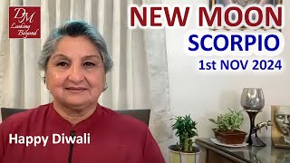 New Moon in Scorpio 1st November 2024 - Happy Diwali