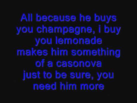 Ed Drewett - Champagne Lemonade Lyrics