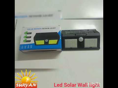 5W - LED Solar Wall Light