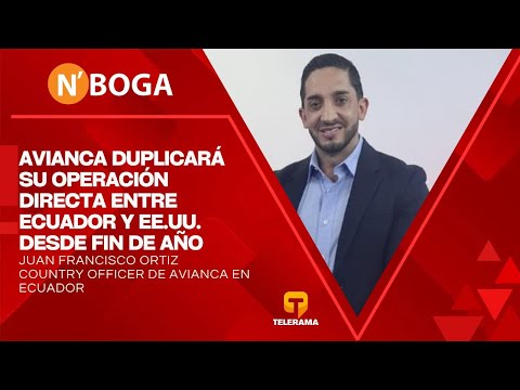 Avianca duplicará su operación directa entre Ecuador y EE.UU. desde fin de año