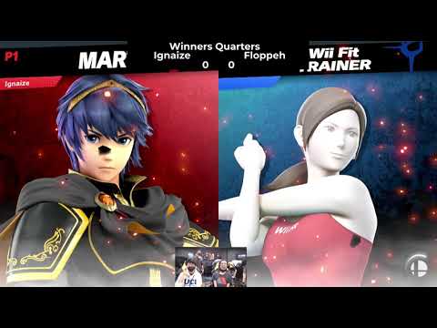 Ignaize (Marth) vs Floppeh (Wii Fit Trainer) - UCI #43 Winners Quarter Finals
