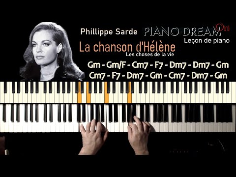 La chanson d'Hélène -- leçon de piano