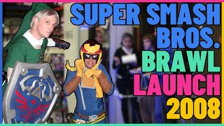 Super Smash Bros. Brawl Launch Day 2008.