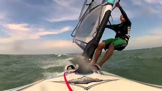 preview picture of video 'Hua Hin Windsurfing'