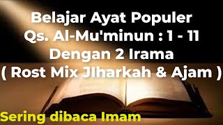 Download lagu Belajar Ayat Populer Yang Sering Dibaca Imam Sholat Dengan 2 irama merdu mp3
