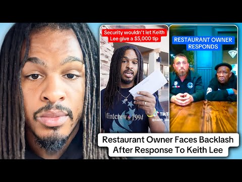 Restaurant Owner Faces Backlash After Response To Keith Lee's Food Review