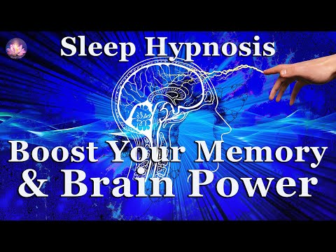 Boost Your Brain Power, Memory & Intelligence Sleep Hypnosis (Focus-Concentration-Subliminal-432Hz)