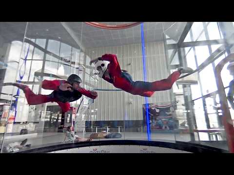 My First 1H Indoor Skydiving Progression
