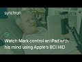 Control An IPad With Your Mind Breakthrough Demo Using Apple S BCI HID