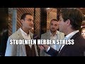 Slijptol spreekt verwende studenten streng toe